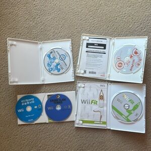 5 Wii Games Used